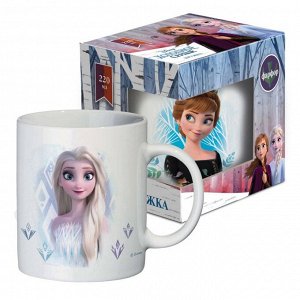 Кружка в подарочной упаковке 220 мл "Frozen II" (Холодное сердце 2) Дизайн 2, фарфор