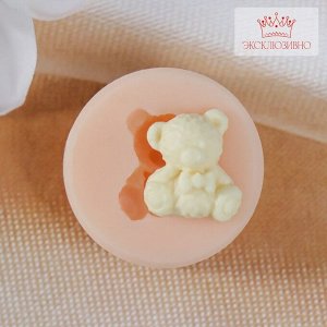 Силиконовый молд, форма для заливки «Мишка», 1.5x1.7 см, МИКС
