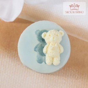 Силиконовый молд, форма для заливки «Медвежонок», 2.2x1.3 см, МИКС