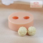 Новогодний молд силикон &quot;Мандаринки&quot; изделие 1,7х1,7х1,5 см