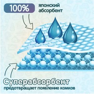 KIOSHI ®️Детские подгузники, размер М (6-11 кг), 54 штуки/упаковка