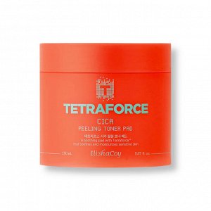 Очищающие успокаивающие пилинг пэды Elishacoy Tetraforce Cica Peeling Toner Pad 60 шт.