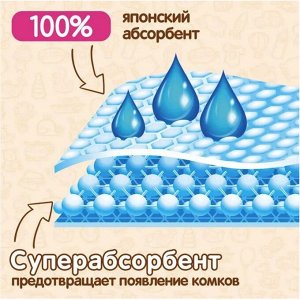 KIOSHI ®️Детские подгузники-трусики, размер М (6-11 кг), 52 штуки/упаковка