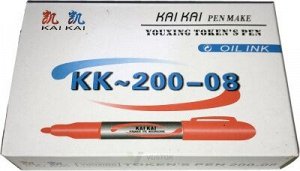 Маркер красный YUAN PEN MAKE /10 /1200