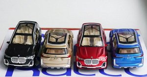 Коллекционная машинка BMW X7 в масштабе 1:32