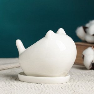 TAKE IT EASY Горшок &quot;Котик&quot; 11х5х8,5см