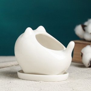 TAKE IT EASY Горшок &quot;Котик&quot; 11х5х8,5см