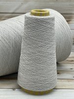 Пряжа для вязания E.Miroglio, 100 гр., Wexford 70% хлопка 30% лен 1700м/100г Платиновый