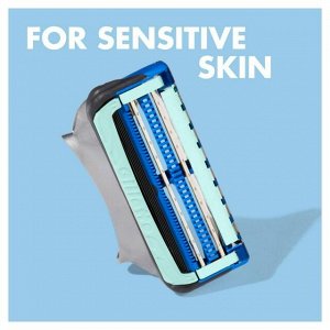 Gillette сменные кассеты Skinguard Sensitive, 1шт