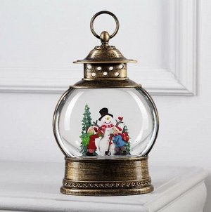 Фонарь декоративный с подсветкой, 25 см | Новогодние шары/украшения ...