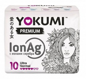 YOKUMI ®️Прокладки гигиенические PREMIUM Ultra Normal, 10 шт