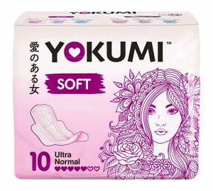 Прокладки гигиенические YOKUMI Soft Ultra Normal, 10 шт