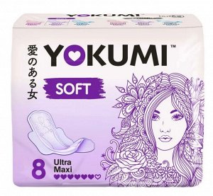 YOKUMI ®️Прокладки женские гигиенические Soft Ultra Super, 8 шт