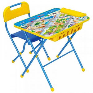 Комплект детской мебели "Первоклашка. ПДД" 2 предмета: стол