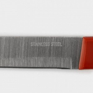 Нож кухонный Доляна «Триколор», лезвие 12,5 см