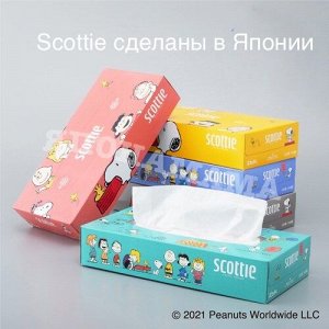 Crecia Scotty Розовые Бумажные салфетки 2 слоя 160 шт