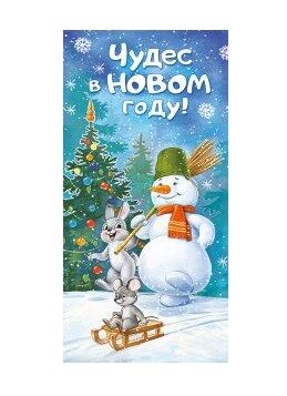 Конверт для денег "Чудес в Новом году"