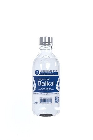 Вода питьевая глубинная 'Legend of Baikal' 0,33 л, негазированная 1/12