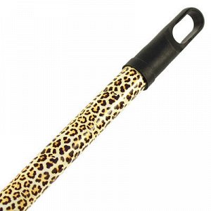 Щетка для пола "Леопард" 26х5см, с металлической рукояткой в
