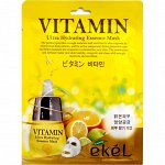 Ekel/ Mask Vitamin Маска для лица с витамином С 25мл 1/600
