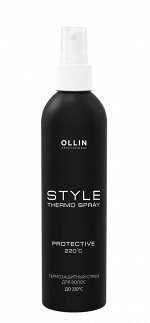 OLLIN STYLE Термозащитный спрей для волос 250мл/ Thermo Protective Hair Straightening Sp, шт