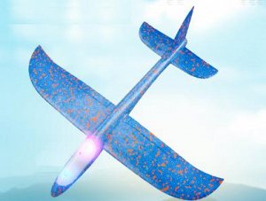 Самолет-планер с подсветкой 48см