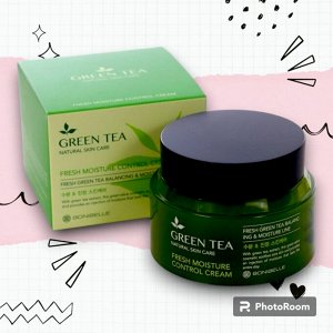 [Bonibelle] Крем для лица увлажняющий с экстрактом зеленого чая, GREEN TEA FRESH MOISTURE 80 мл