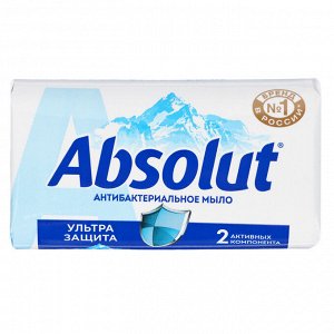 Мыло твердое ABSOLUT антибактериальное/Облепиха, к/у, 90г