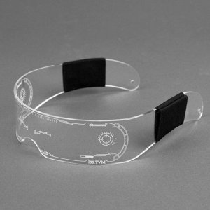 Светодиодные очки для вечеринки, батарейки CR2032x2, свечение мульти (RGB)