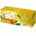 «Bontime», чай черный «Лимон», 25 пакетиков, 37 г