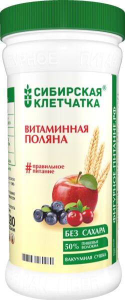 Витаминная поляна, Клетчатка Сибирская, 280 г