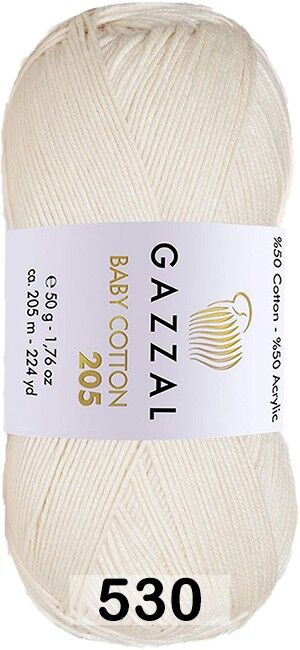 Пряжа Gazzal Baby Cotton 205