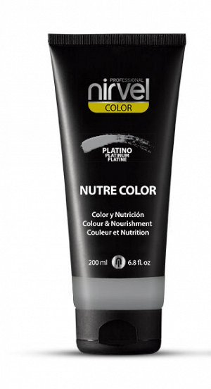 Nirvel, Платина - питательная гель-маска цвет Nutre Color PLATINO, 200 мл