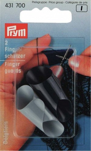 Наперстки для вязания разноцветные  2 шт prym