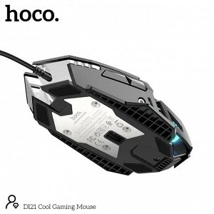 Игровая Проводная мышка мышь для ПК ноутбука HOCO DI21 Cool Gaming с LED подсветкой