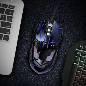 Игровая мышка Yelandar DK4 или G5 с цветной RGB подсветкой