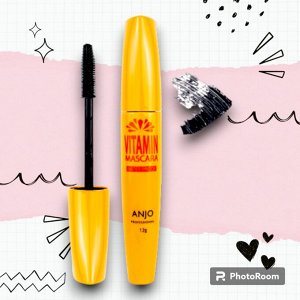 ANJО Professional Витаминизированная тушь, Vitamin Mascara 7 мл