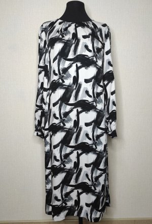 Платье Bazalini 4111-1 черно-бежевый