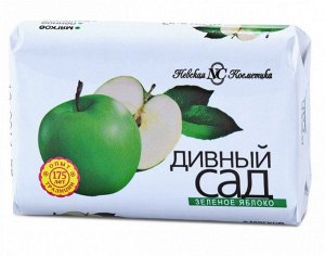 НЕВСКАЯ КОСМЕТИКА®️Мыло туалетное "ДИВНЫЙ САД" Зелёное яблоко, 90г