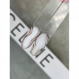 Unique Гель-краска Chrome Rose Gold (5g)