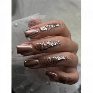 Unique Гель-краска Chrome Rose Gold (5g)