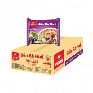 Bun Bo Hue  Рисовая вермишель с говядиной  65 гр*30шт