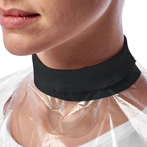 Воротнички черные 8*40 см спанлейс 100шт