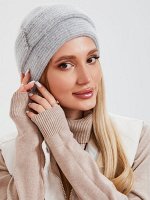 Шапка женская двойная с ангорой цвета выбирайте при оформлении заказа