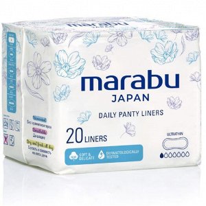 MIOKI Ежедневные прокладки MARABU 155 см 20 шт.