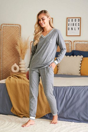 Пижама PM.4504 Dark Grey