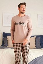 Пижама PMB.5216 Beige