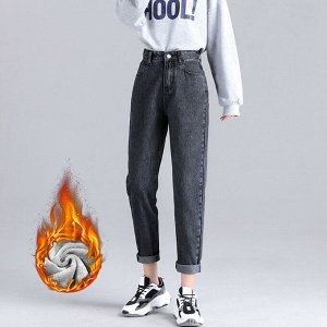 Джинсы женские утепленные на 48-50