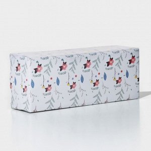 Набор стеклянных конфетниц «Богема», на подставке 24x9,5x8,5 см, 2 шт, цвет металла золотой