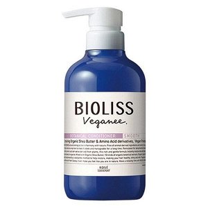 Веганский кондиционер "Bioliss Veganee" для волос на основе органических масел и ботанических экстрактов «Гладкость» (3 этап) 480 мл / 12